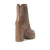 Schutz Women's Billie Platform Fashion Boot, Mocaccino, 6
