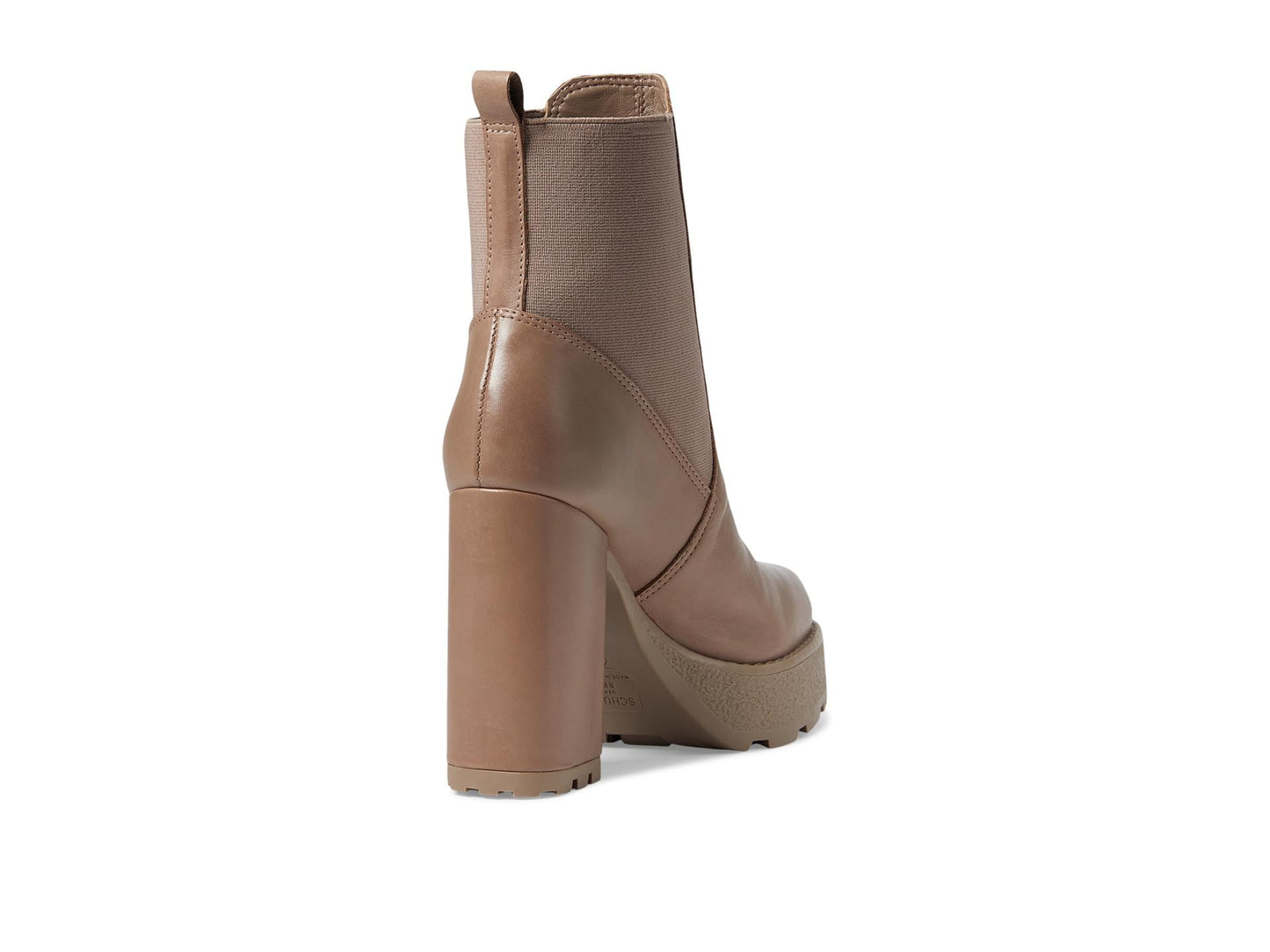 Schutz Women's Billie Platform Fashion Boot, Mocaccino, 6