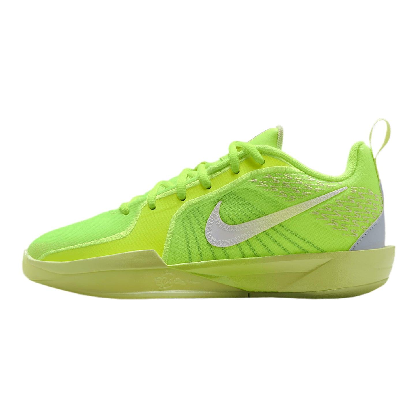 Sabrina 2 SE Big Kids' Basketball Shoes (Volt/Life Lime/Ghost/Doll) Size 4