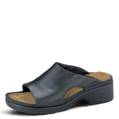 NAOT Women's Rome Sandal Black Matte Leather 12-12.5 M US