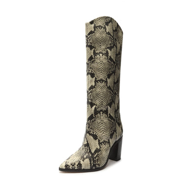 SCHUTZ Analeah Natural Snake 9 M