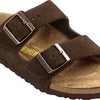 Birkenstock Arizona Soft Footbed Mocha Suede Narrow Width - EU Size 39 / Women's US Size 8-8.5