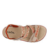 Taos Footwear Women's Zen Stone/Brick Sandal 6 M US