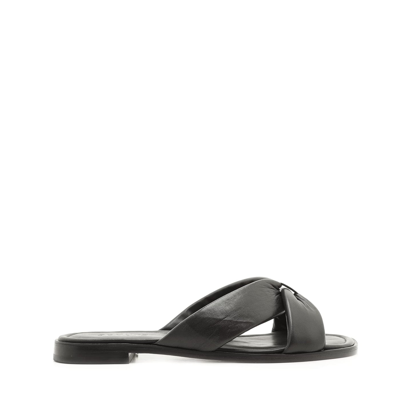 SCHUTZ Women's Erin Sandals, Black, 8.5 Medium US