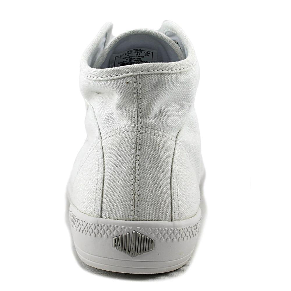 Palladium Women's Flex Lace Mid White/Vapor 9.5