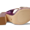 Stuart Weitzman Miami Sohigh 145 Platform Slide Hot Pink Multi 7.5 B