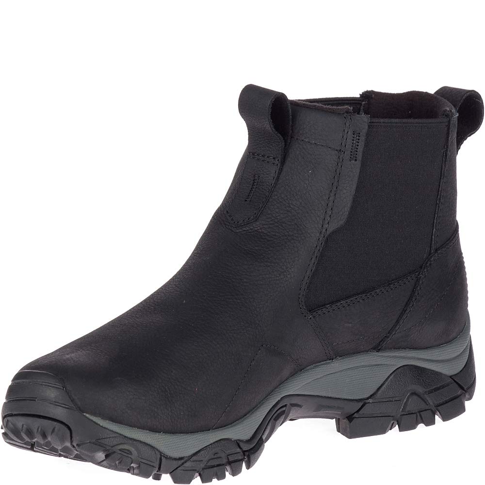 Merrell Men's MOAB ADVENTURE CHELSEA PLR WP Boot, BLACK, 7.5 W US