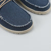 Hey Dude Men's Wally Braided Slippers, Blue, 10 Men