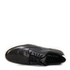 Cole Haan Men's Grand Crosscourt Wingtip Sneaker, Black/Blanc de Blanc, 12 W
