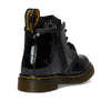 Dr. Martens Girls 1460 Lamper Boot, Black Patent, 4 Little Kid