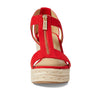Michael Kors Berkley Mid Wedge Lacquer Red 9.5 M