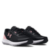 Under Armour Womens Surge 3 Running Shoe, (007) Black/Prime Pink/Prime Pink, 10 US