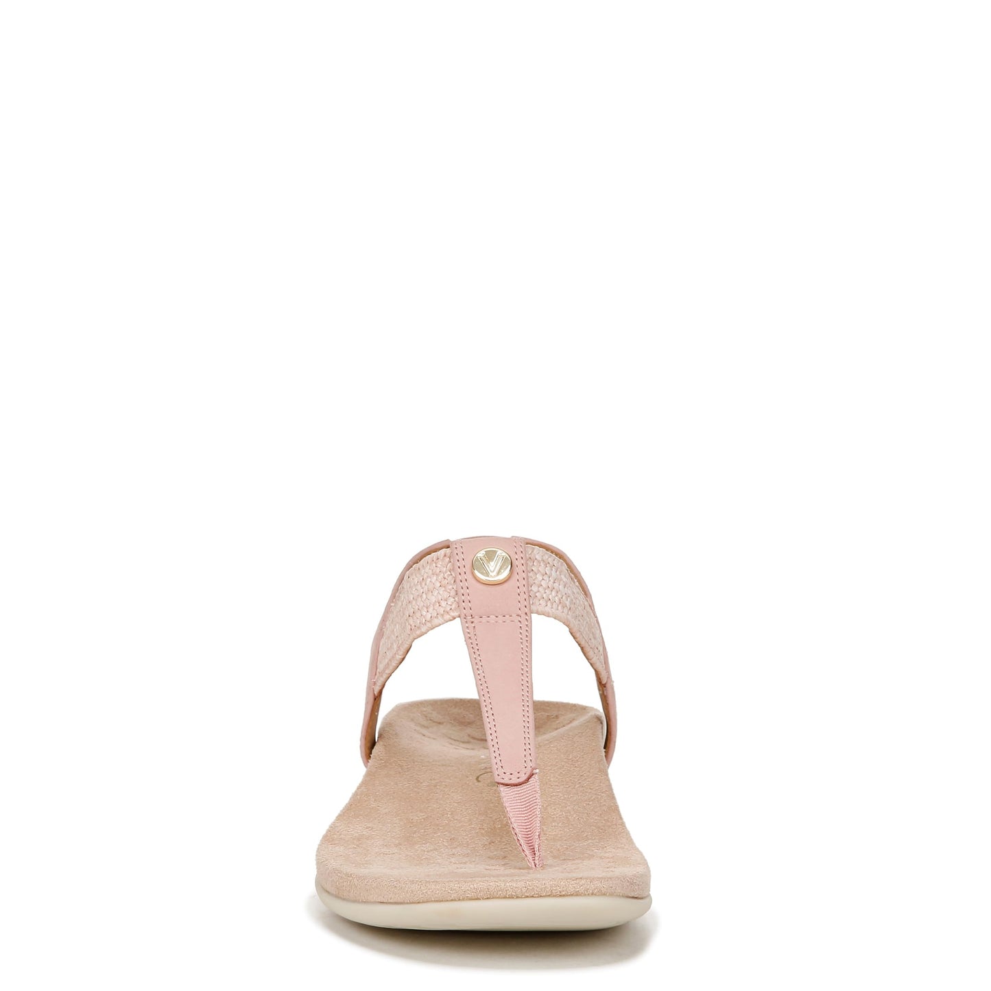 VIONIC Women's Sandal Brea Ankle Straps Light Pink Nbck Leather 13 Medium