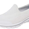 Skechers Performance Women's Go Walk 2 Slip-On Walking Shoe, White, 8 M US