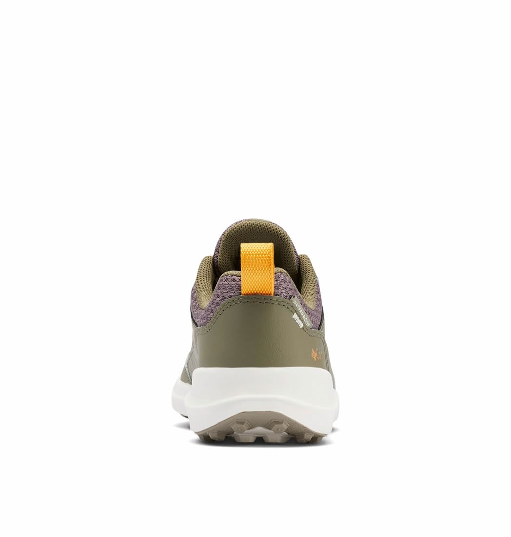 Columbia Youth Unisex Hatana Waterproof, Stone Green/Mango, 5