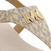 Michael Kors Jilly Flat Sandal Vanilla 10 M