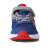 Saucony Cohesion 14 Alternative Closure Running Shoe, Navy/RED, 1 Wide US Unisex Big_Kid