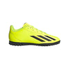 adidas Soccer X Crazyfast Club Turf (Little Kid/Big Kid) Team Solar Yellow/Black/White 5 Big Kid M