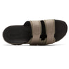 Dunham mens Newport Wf Slide Sandal, Taupe, 10 X-Wide US
