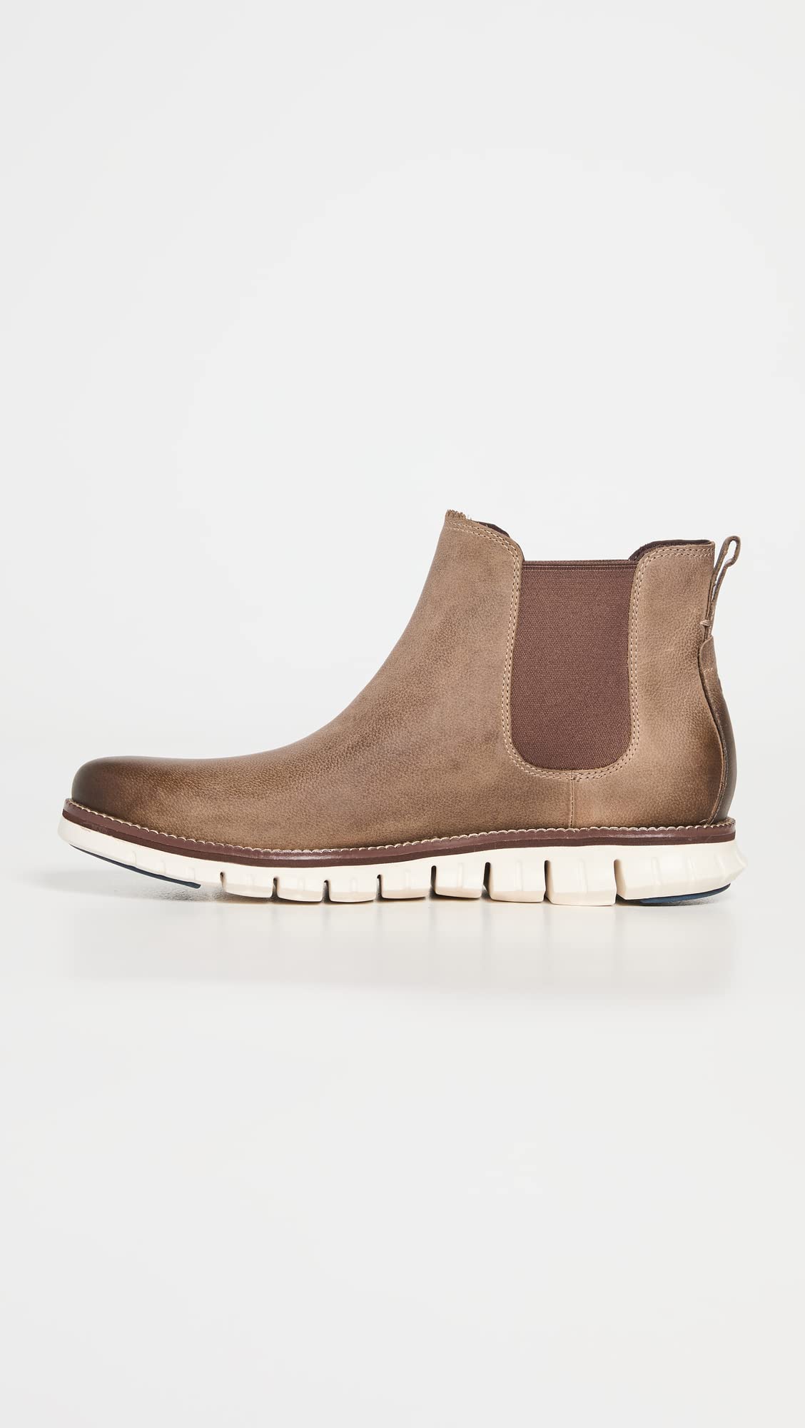 Cole Haan Men's ZeroGrand Chelsea Waterproof Boots, CH BIRCH BEIGE/IVO, Tan, 11 Medium US