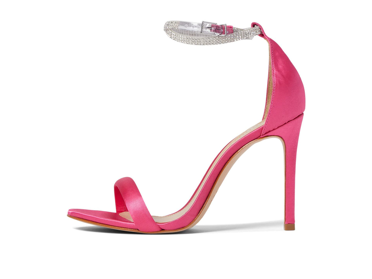 SCHUTZ Leanna Hot Pink/Transparente/Cristal 9.5 M