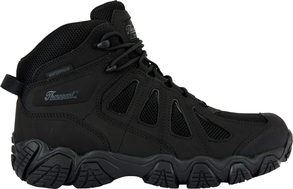 Thorogood Crosstrex Mid Waterproof Non Safety Black 10 D (M)