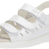Propet Women's W0001 Breeze Walker Sandal,White Grain,9.5 N (US Women's 9.5 AA)