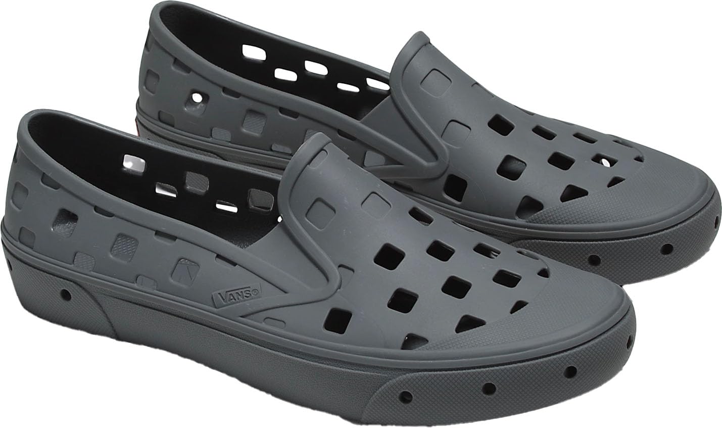 Vans - Unisex Slip-On TRK Shoes, Color Pewter, Size: 5 M US Mens / 6.5 M US Womens