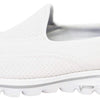 Skechers Performance Women's Go Walk 2 Slip-On Walking Shoe, White, 8 M US