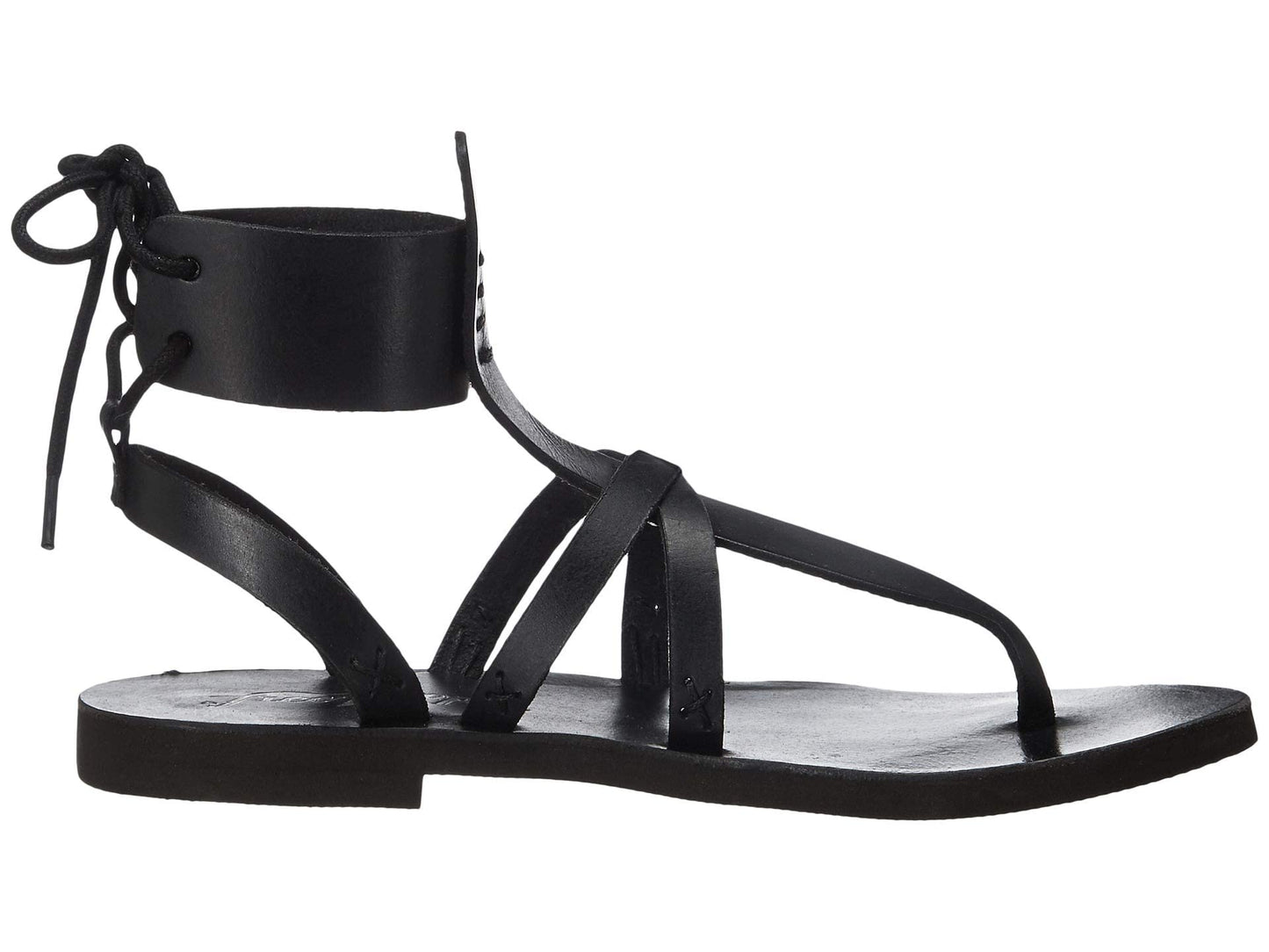 Free People Vacation Day Wrap Sandal Black 39 (US Women's 9) M