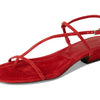 Madewell Women's Tonio Strappy Sandal, Bandana Red, 7.5 Medium