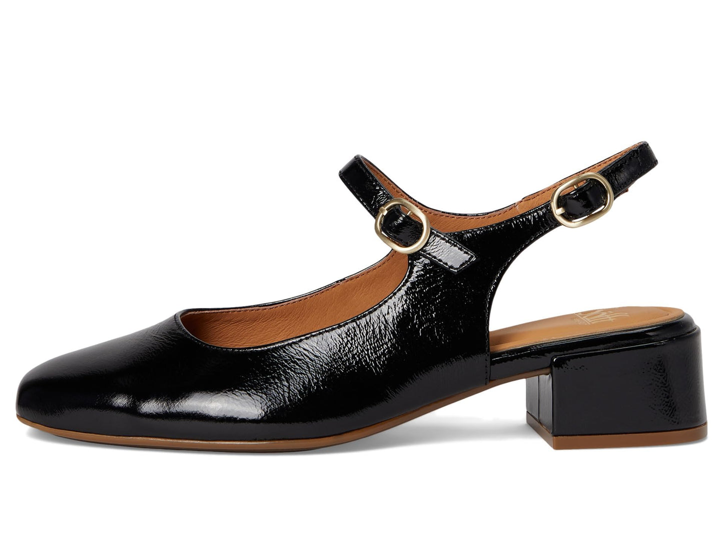 Sofft Women's Leyla Black Patent 7 Medium