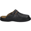 Josef Seibel Men's Klaus Leather Mule, Black Black Cognac 26611, 42