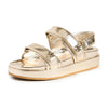 Tory Burch Women's Kira Sport Sandals, Spark Gold, 9.5 Medium US