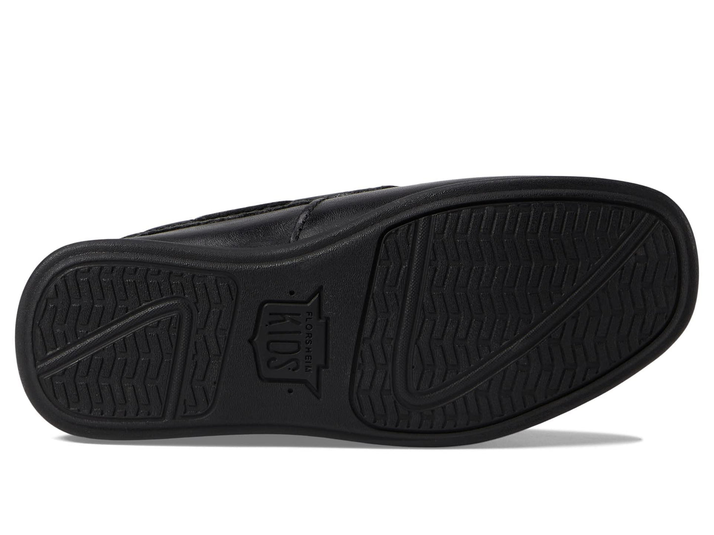 Florsheim Boy's Jasper Jr Moc Toe Drop Tassel (Toddler/Little Kid/Big Kid) Black 1.5 Medium