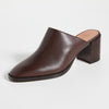 Madewell Women's The Macarro Mules, Chocolate Raisin, Brown, 5 Medium US