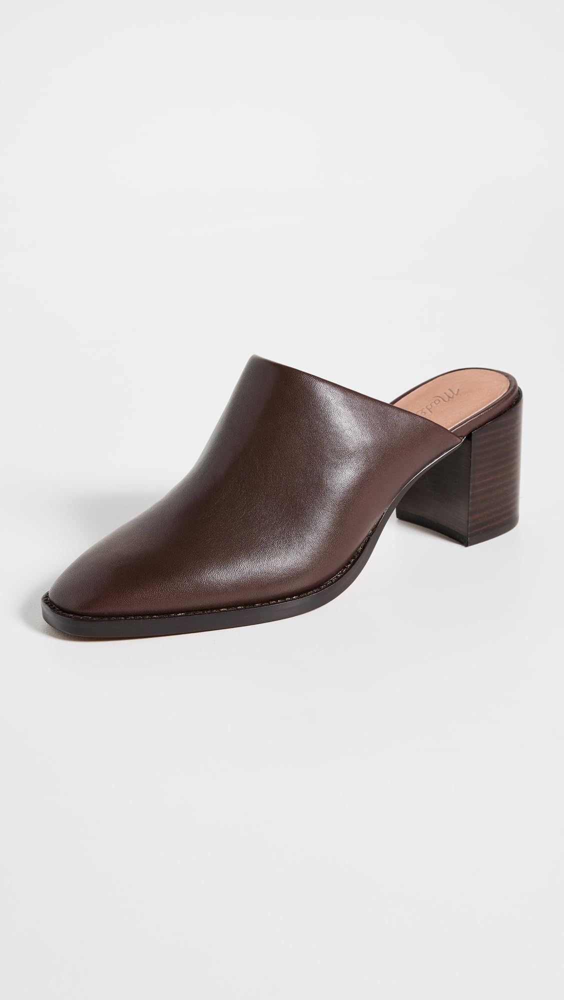 Madewell Women's The Macarro Mules, Chocolate Raisin, Brown, 5 Medium US