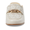 Michael Kors Tiffanie Heeled Mule Vanilla 7.5 M