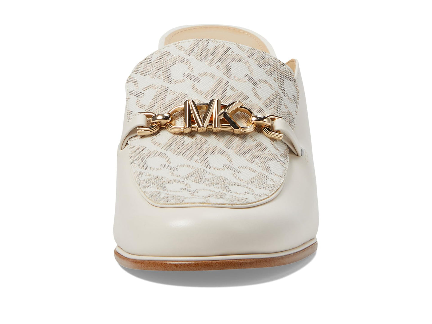 Michael Kors Tiffanie Heeled Mule Vanilla 7.5 M