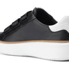 Cole Haan Womens Grandpro Topspin Triple Strap Sneaker, Black/Optic White Croc Print, 7-C US