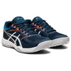 ASICS Kid's Upcourt 4 Grade School Volleyball Shoes, 4.5, French Blue/White