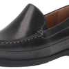 Johnston & Murphy® Locklin Venetian Shoes for Kids – Leather Upper, Footbed, and Lining – Elastic Goring Black Leather 1.5 Little Kid M