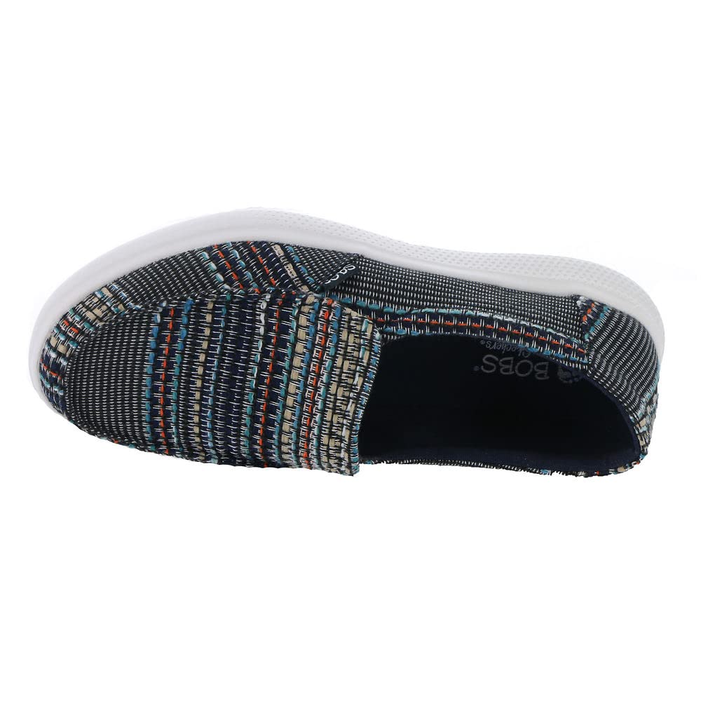 Skechers Bobs SkipperBeach Crush Slipon Womens Slip On 95 BM US NavyMulti