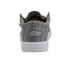 HEYDUDE Wally Toddler Blend Linen Stone Size 9 | Boy's Loafers| Boy's Slip On Shoes E10| Comfortable & Light-Weight