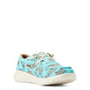 ARIAT Womens Hilo Western Aloha Turquoise Paniolo Print 7.5
