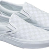 Vans Men's Trainers, True White/Checkerboard, Womens 14