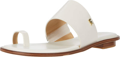 Michael Kors August Flat Sandal Light Cream 6 M