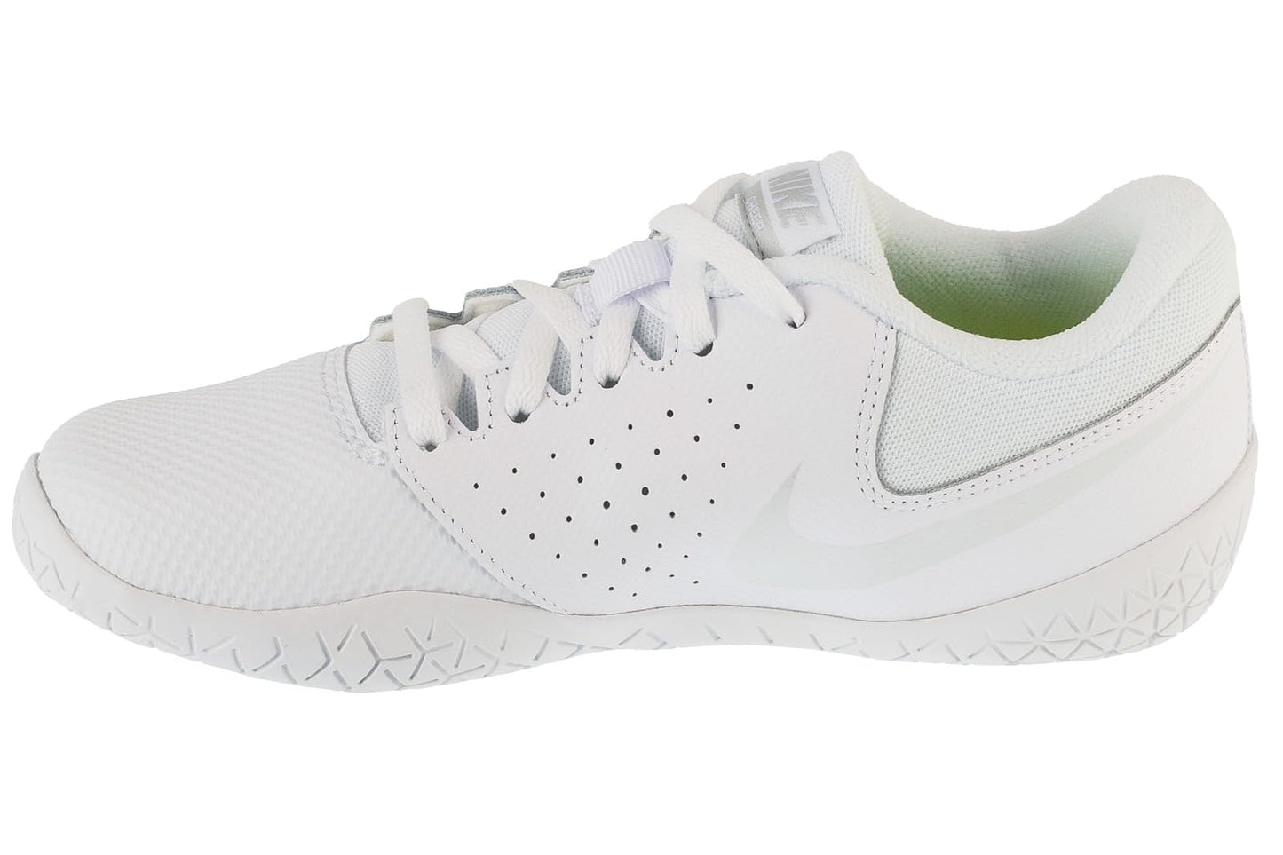 Nike Girl's Youth Cheer Sideline IV Cheerleading Shoes (11 M US Little Kid, White/Pure Platinum/White)