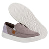 HEYDUDE Sunapee Craft Linen Tan Size M14 | Men's Shoes | Men's Slip On Sneakers | Comfortable & Light-Weight