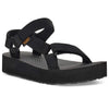 Teva Girl's Midform Universal (Toddler/Little Kid/Big Kid) Black 4 Big Kid M